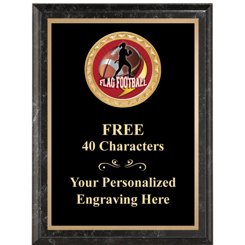 6X8 BLACK EXECUTIVE INSERT PLQ