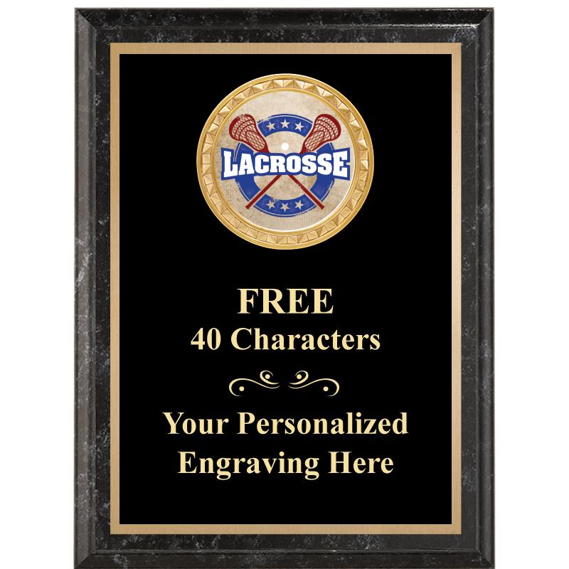 6X8 BLACK EXECUTIVE INSERT PLQ