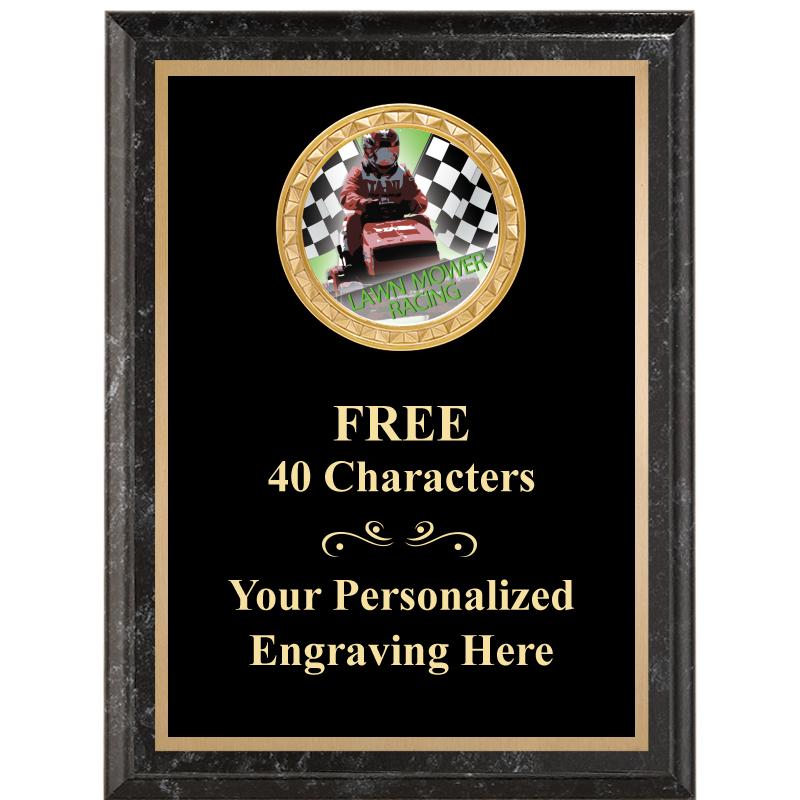 6X8 BLACK EXECUTIVE INSERT PLQ