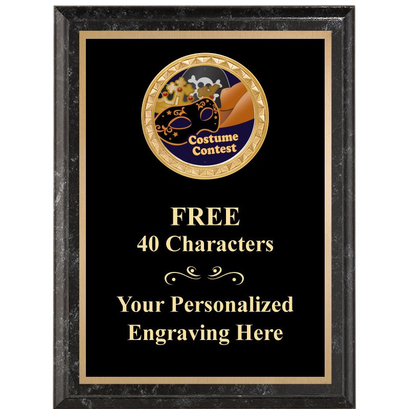 6X8 BLACK EXECUTIVE INSERT PLQ