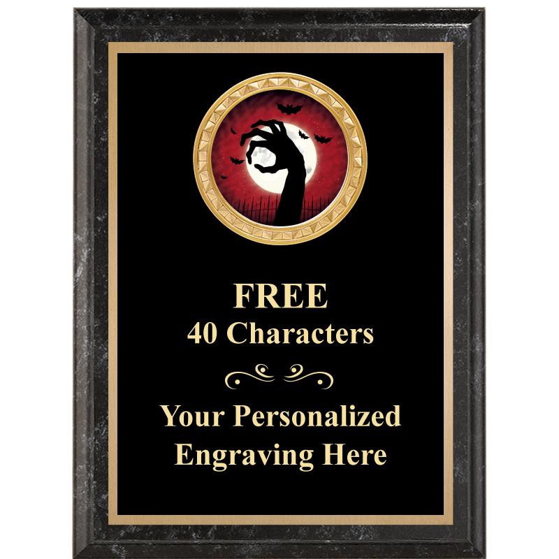 6X8 BLACK EXECUTIVE INSERT PLQ