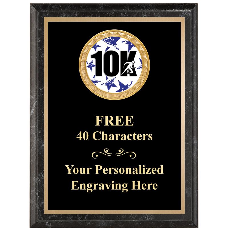 6X8 BLACK EXECUTIVE INSERT PLQ