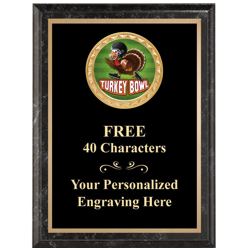 6X8 BLACK EXECUTIVE INSERT PLQ