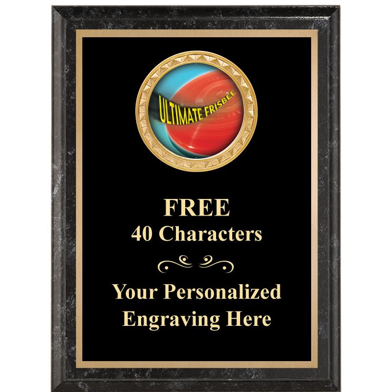 6X8 BLACK EXECUTIVE INSERT PLQ