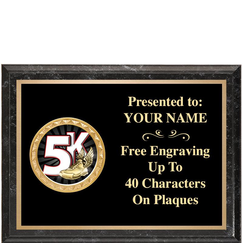 8X6 BLACK EXECUTIVE INSERT PLQ