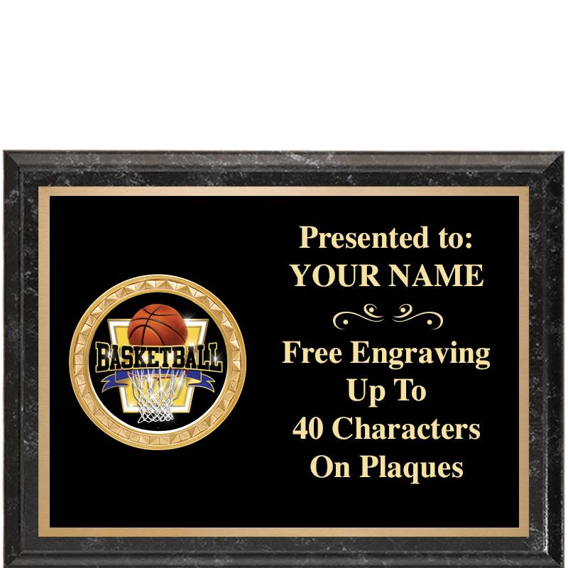 8X6 BLACK EXECUTIVE INSERT PLQ