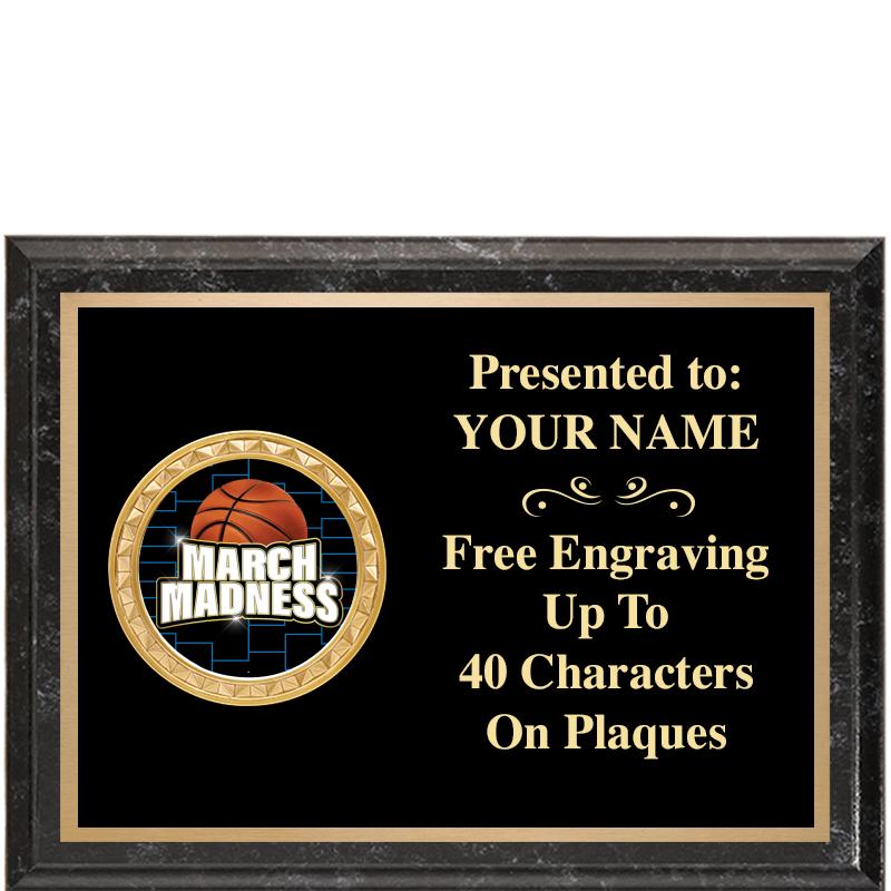 8X6 BLACK EXECUTIVE INSERT PLQ