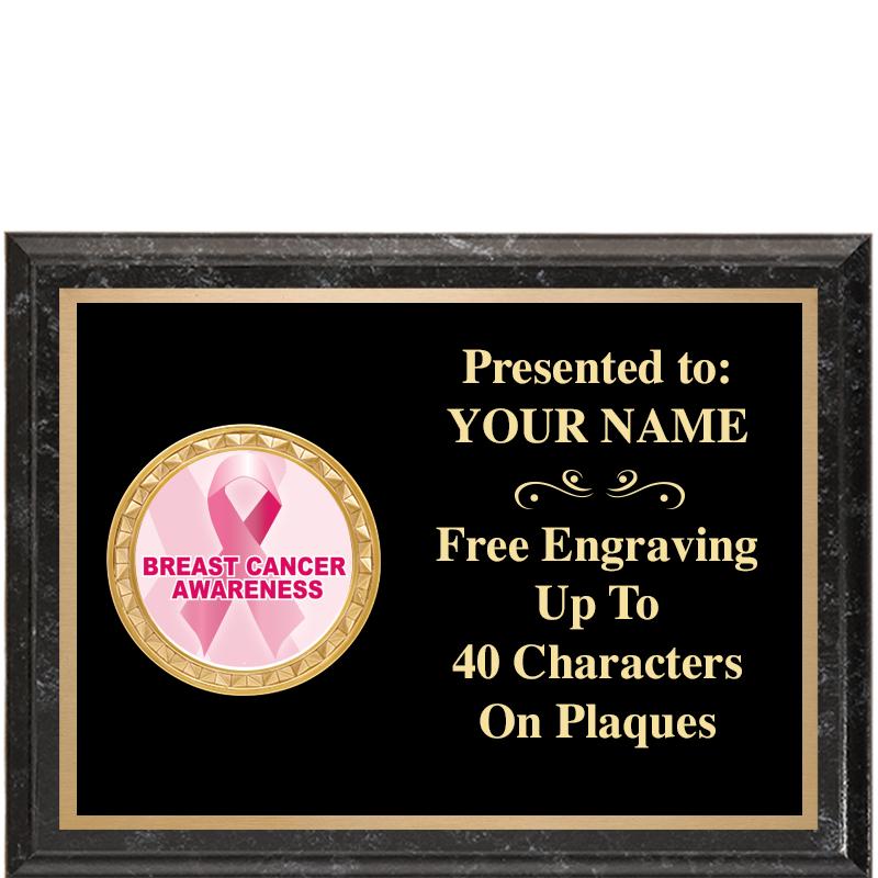 8X6 BLACK EXECUTIVE INSERT PLQ