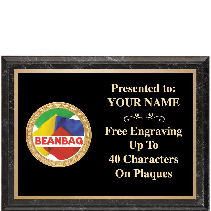 8X6 BLACK EXECUTIVE INSERT PLQ