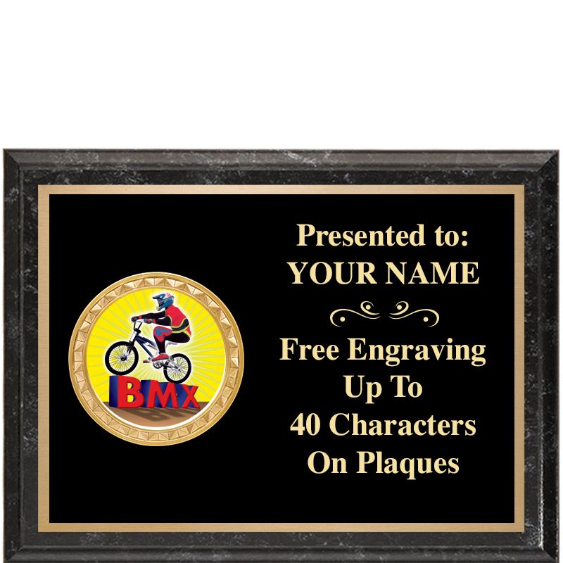 8X6 BLACK EXECUTIVE INSERT PLQ