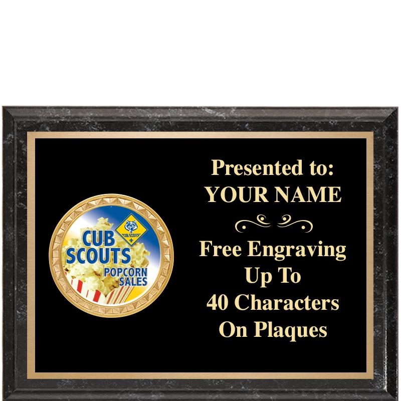 8X6 BLACK EXECUTIVE INSERT PLQ