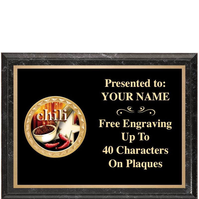 8X6 BLACK EXECUTIVE INSERT PLQ