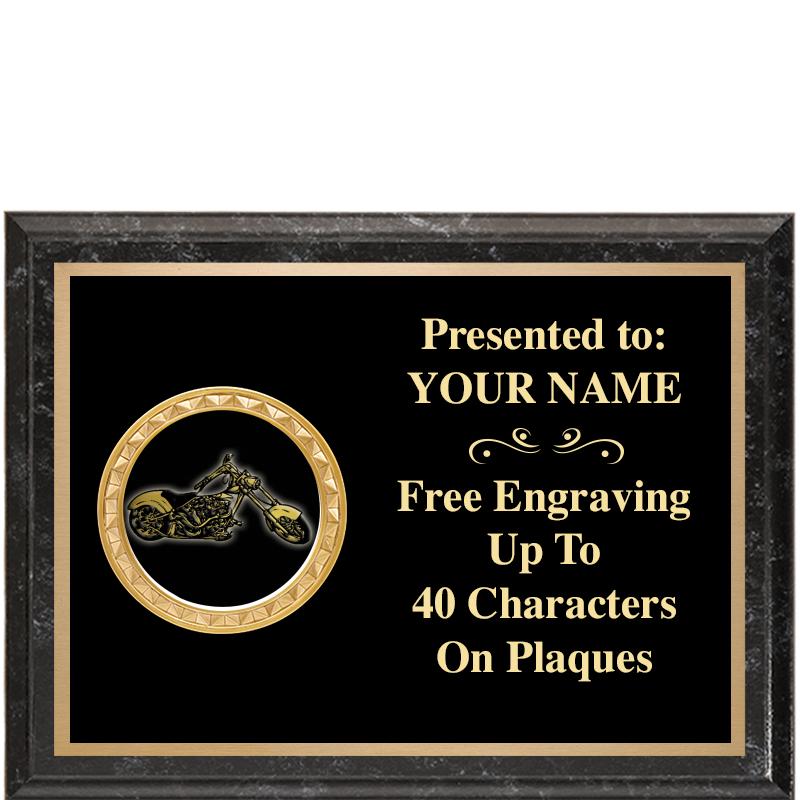 8X6 BLACK EXECUTIVE INSERT PLQ