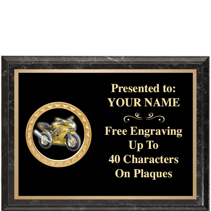 8X6 BLACK EXECUTIVE INSERT PLQ