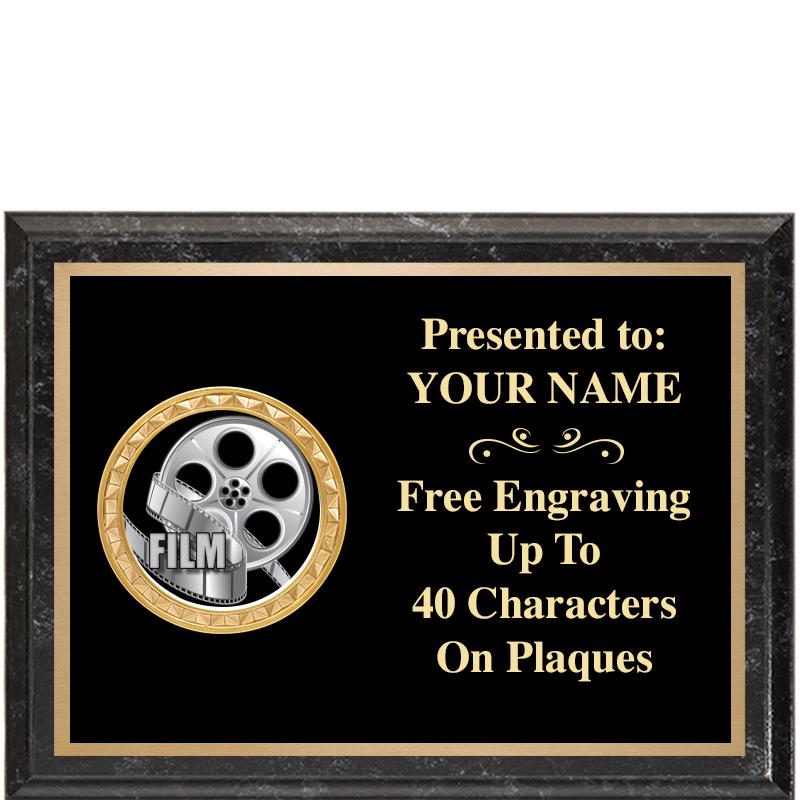 8X6 BLACK EXECUTIVE INSERT PLQ