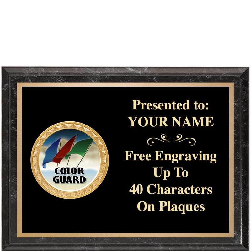 8X6 BLACK EXECUTIVE INSERT PLQ