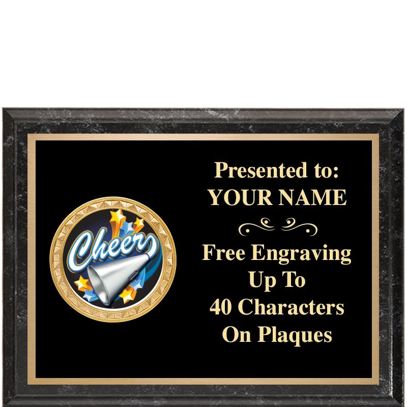 8X6 BLACK EXECUTIVE INSERT PLQ