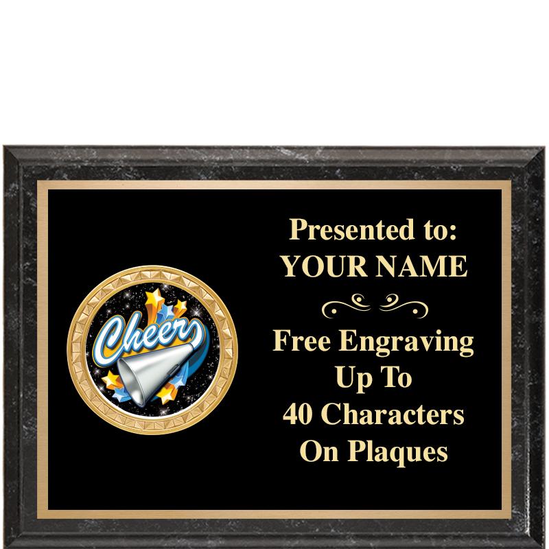 8X6 BLACK EXECUTIVE INSERT PLQ