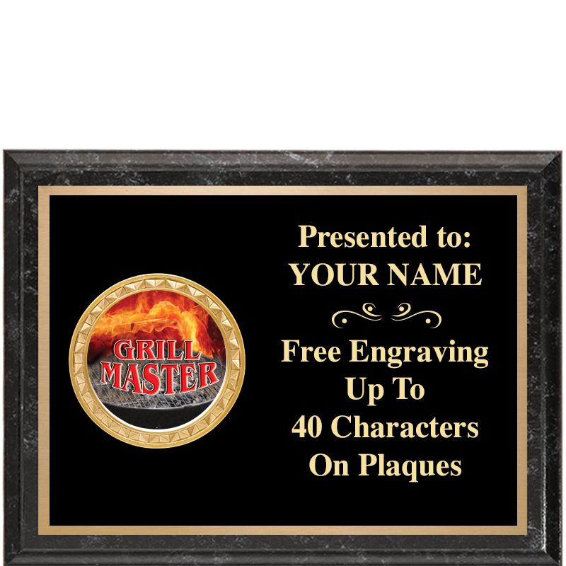 8X6 BLACK EXECUTIVE INSERT PLQ