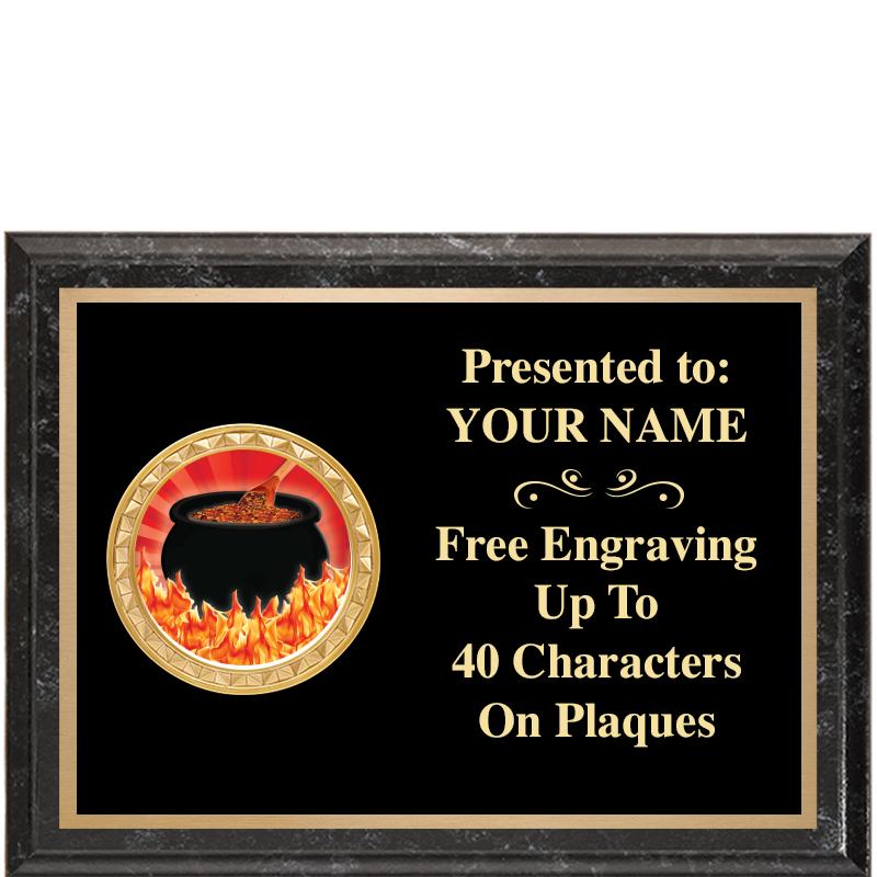 8X6 BLACK EXECUTIVE INSERT PLQ