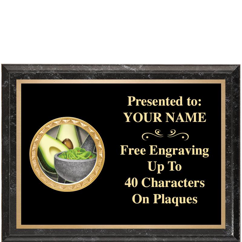 8X6 BLACK EXECUTIVE INSERT PLQ