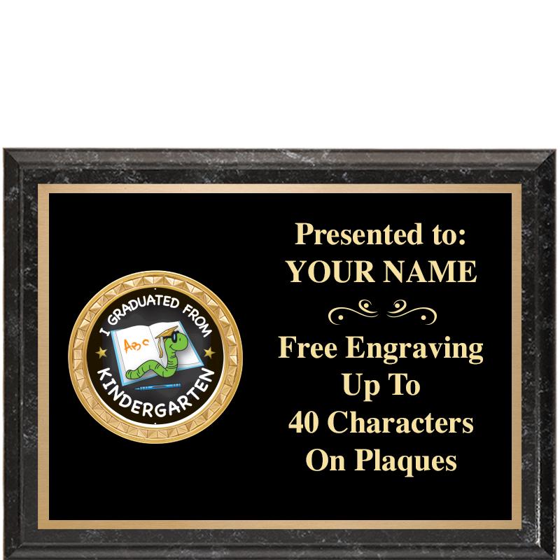 8X6 BLACK EXECUTIVE INSERT PLQ