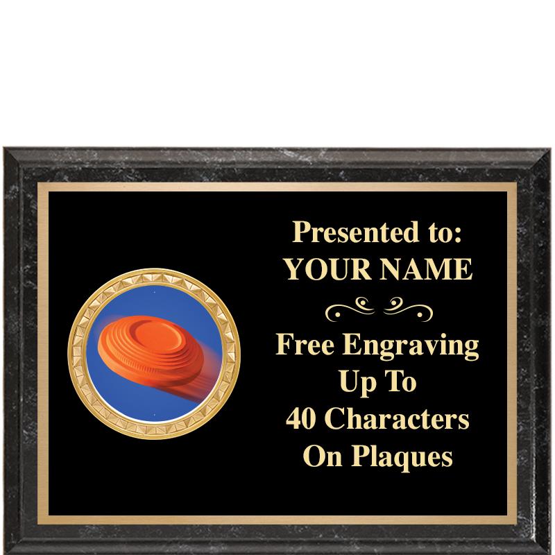 8X6 BLACK EXECUTIVE INSERT PLQ