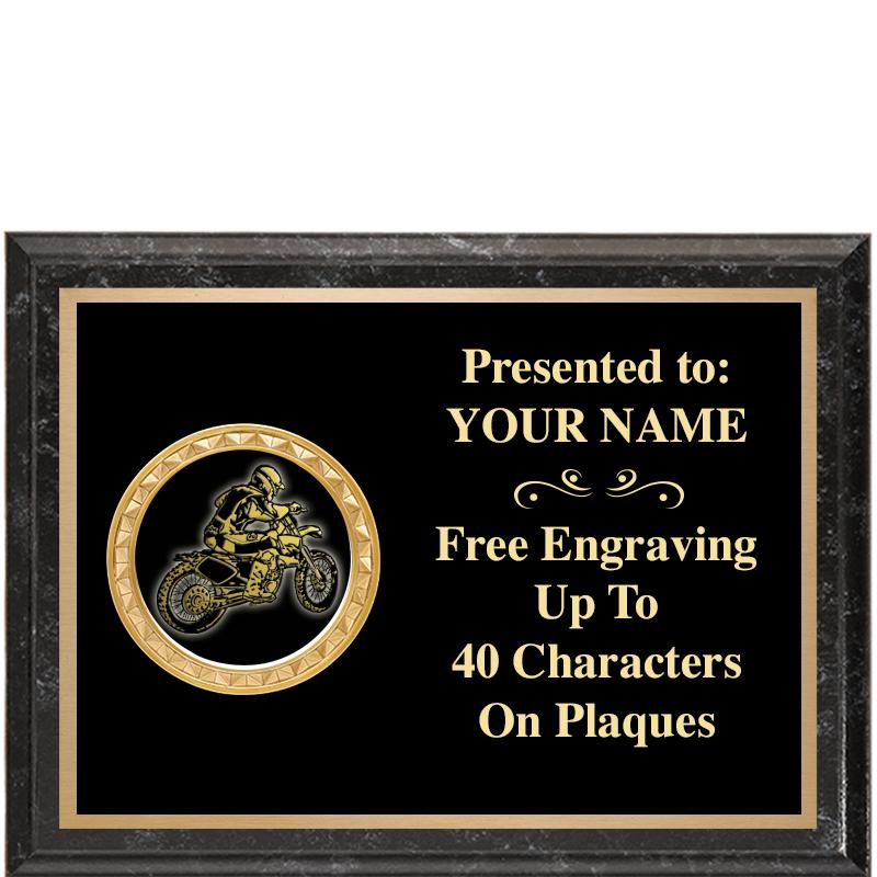 8X6 BLACK EXECUTIVE INSERT PLQ