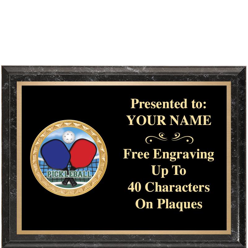 8X6 BLACK EXECUTIVE INSERT PLQ