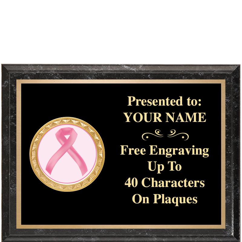 8X6 BLACK EXECUTIVE INSERT PLQ