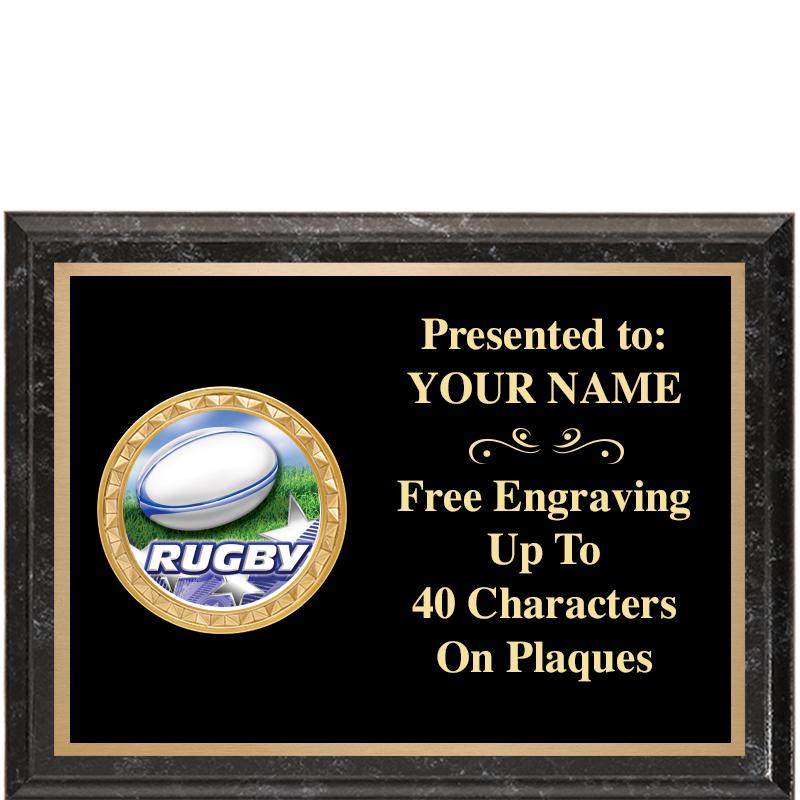 8X6 BLACK EXECUTIVE INSERT PLQ