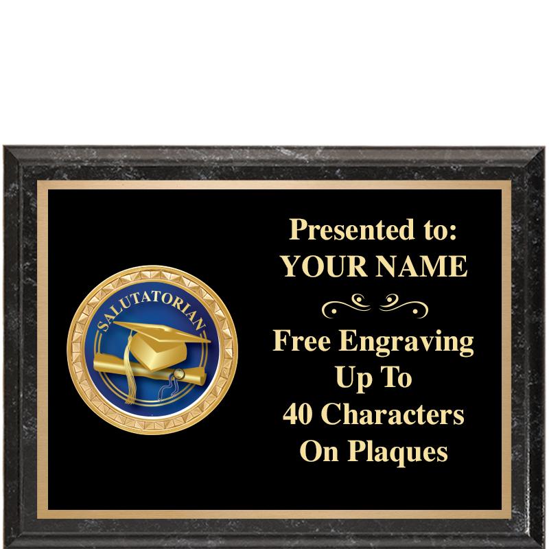 8X6 BLACK EXECUTIVE INSERT PLQ