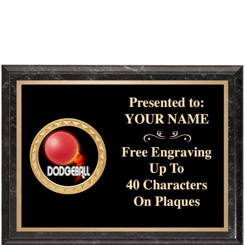 8X6 BLACK EXECUTIVE INSERT PLQ