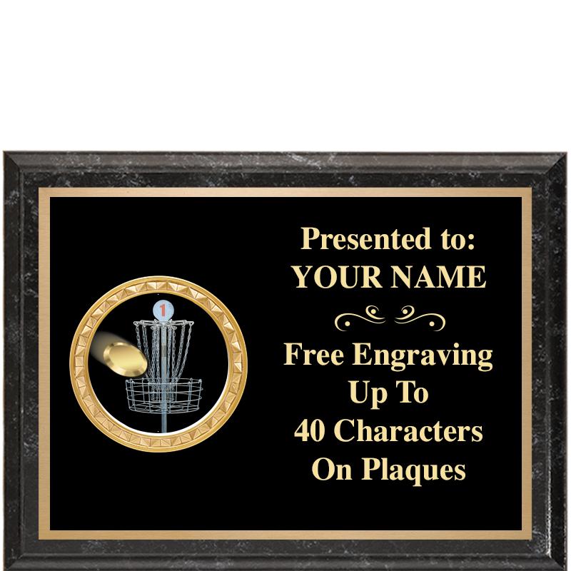 8X6 BLACK EXECUTIVE INSERT PLQ