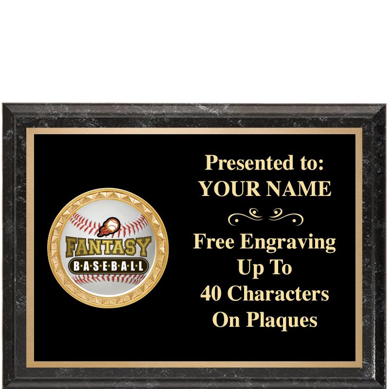 8X6 BLACK EXECUTIVE INSERT PLQ