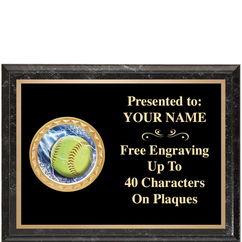 8X6 BLACK EXECUTIVE INSERT PLQ