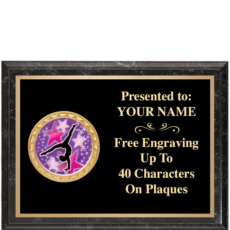 8X6 BLACK EXECUTIVE INSERT PLQ