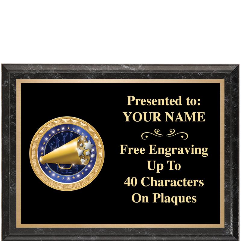 8X6 BLACK EXECUTIVE INSERT PLQ