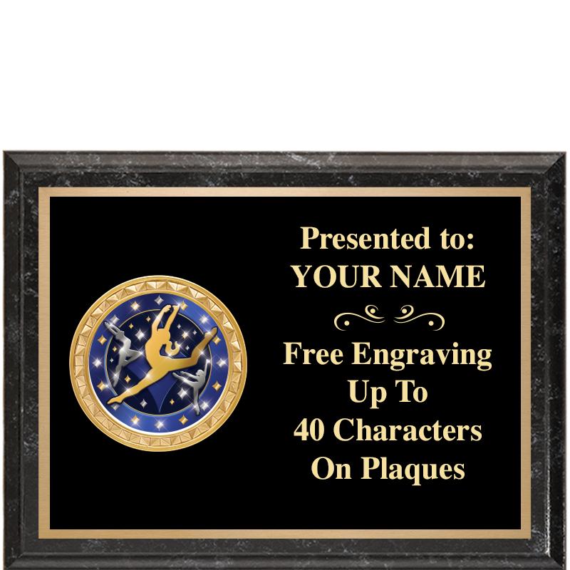 8X6 BLACK EXECUTIVE INSERT PLQ