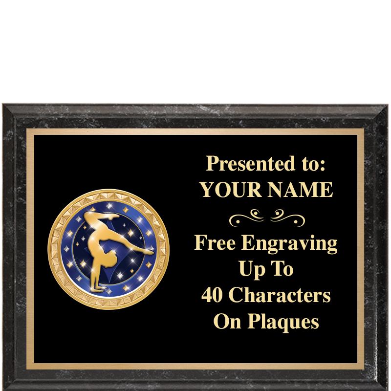 8X6 BLACK EXECUTIVE INSERT PLQ