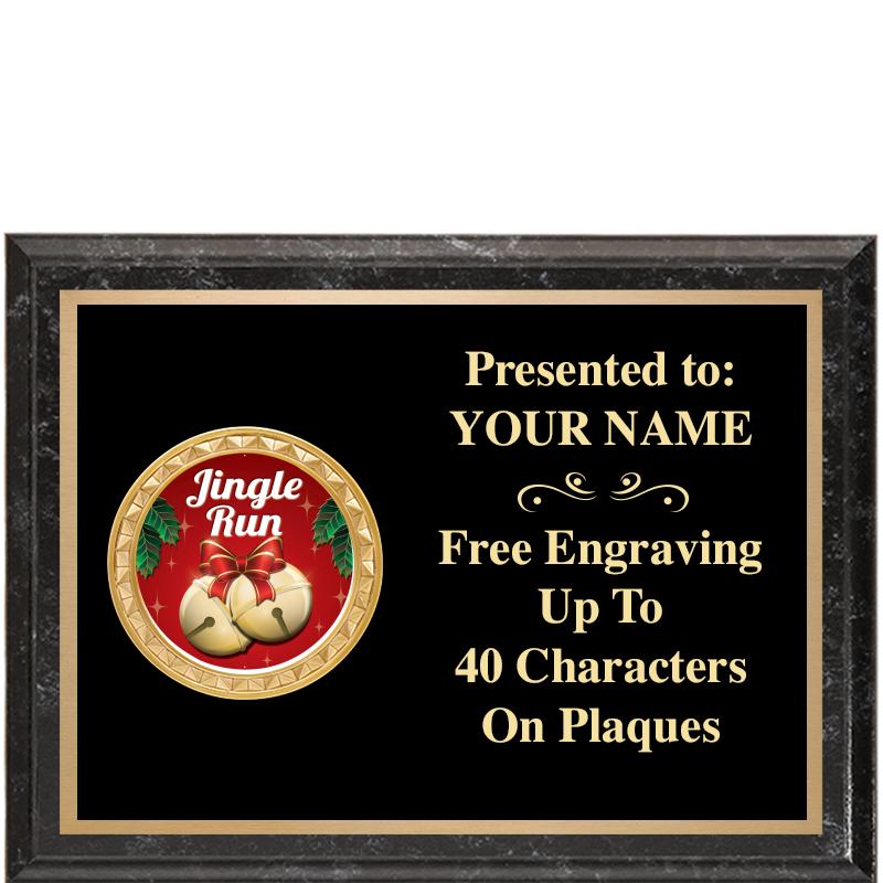 8X6 BLACK EXECUTIVE INSERT PLQ