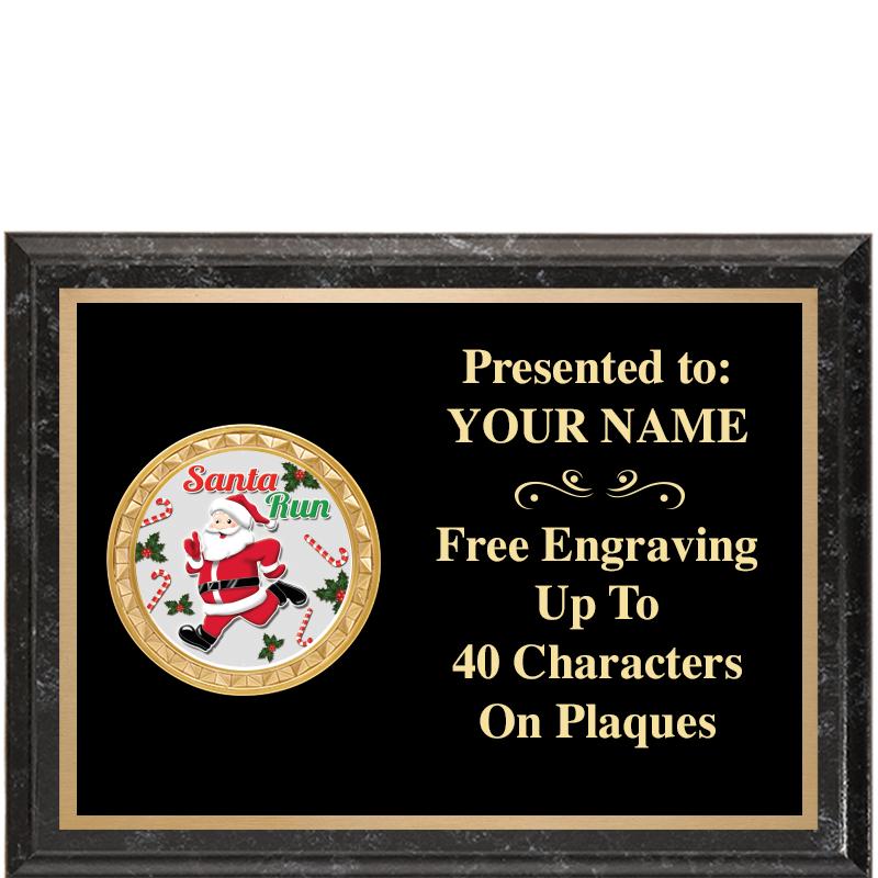 8X6 BLACK EXECUTIVE INSERT PLQ