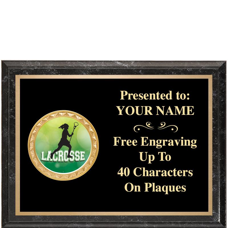 8X6 BLACK EXECUTIVE INSERT PLQ