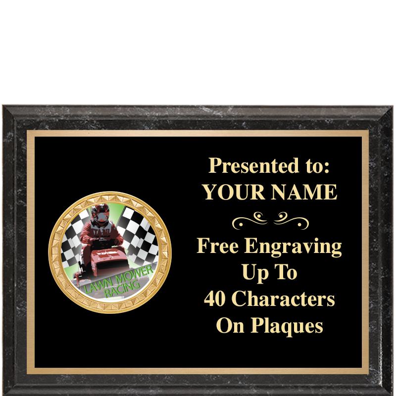 8X6 BLACK EXECUTIVE INSERT PLQ