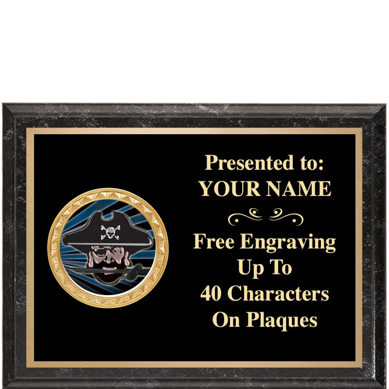 8X6 BLACK EXECUTIVE INSERT PLQ