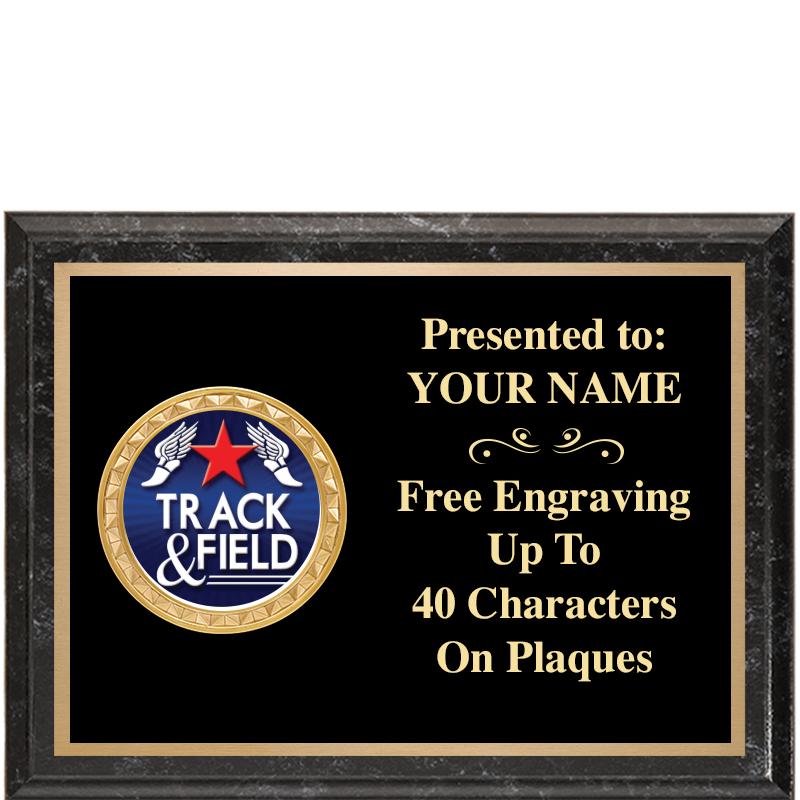 8X6 BLACK EXECUTIVE INSERT PLQ