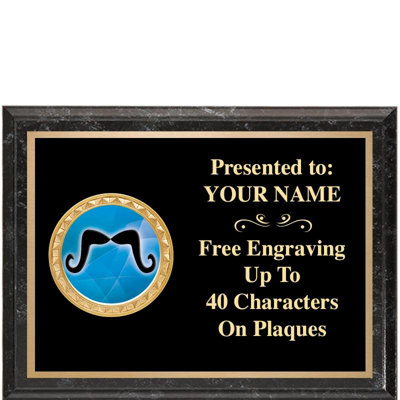 8X6 BLACK EXECUTIVE INSERT PLQ