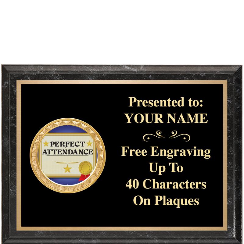 8X6 BLACK EXECUTIVE INSERT PLQ