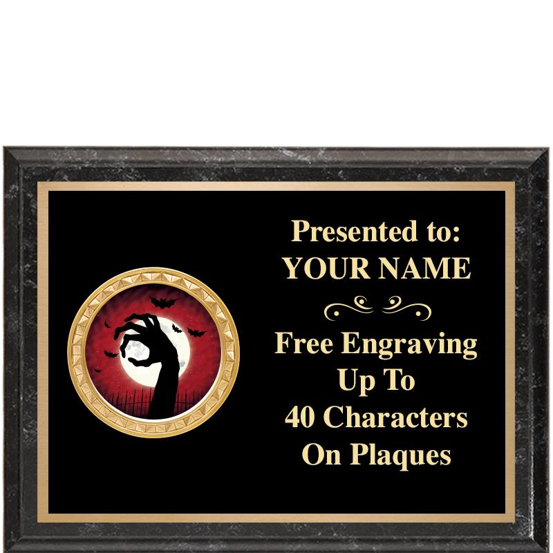 8X6 BLACK EXECUTIVE INSERT PLQ