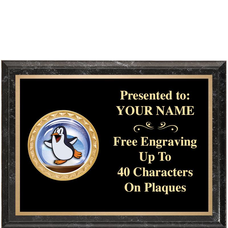 8X6 BLACK EXECUTIVE INSERT PLQ